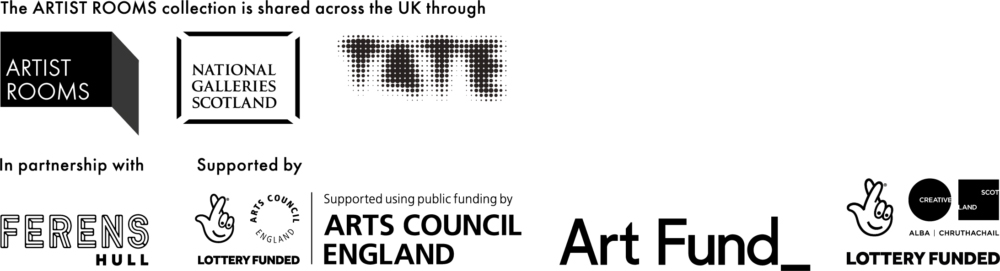 Artist Rooms affiliates logos