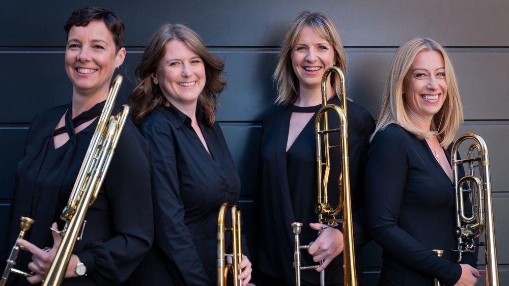 Highly acclaimed all-female trombone quartet, with international recognition as a leading brass chamber ensemble, wrap up the Sounds Green programme with a unique and diverse repertoire.