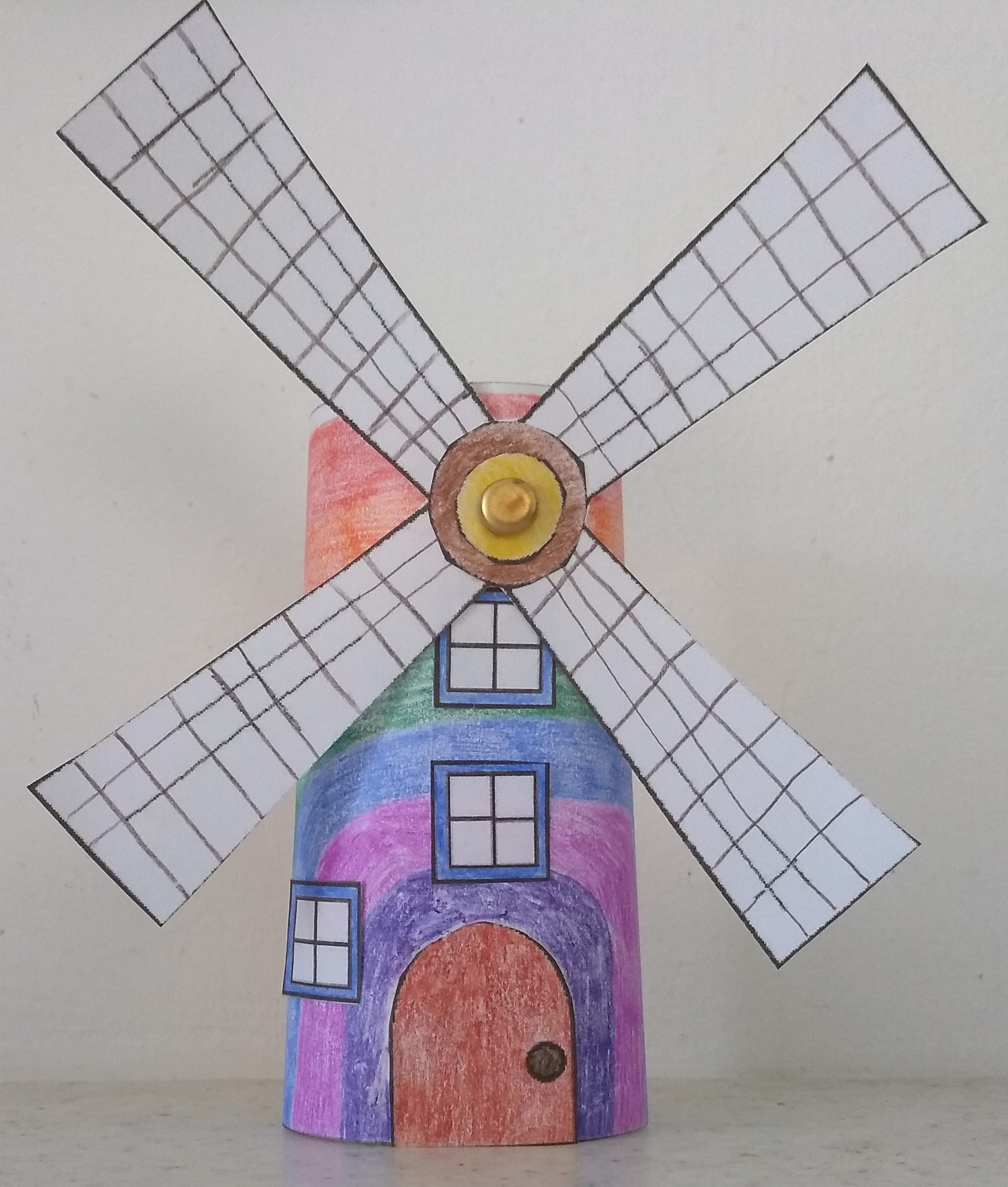 Completed windmill