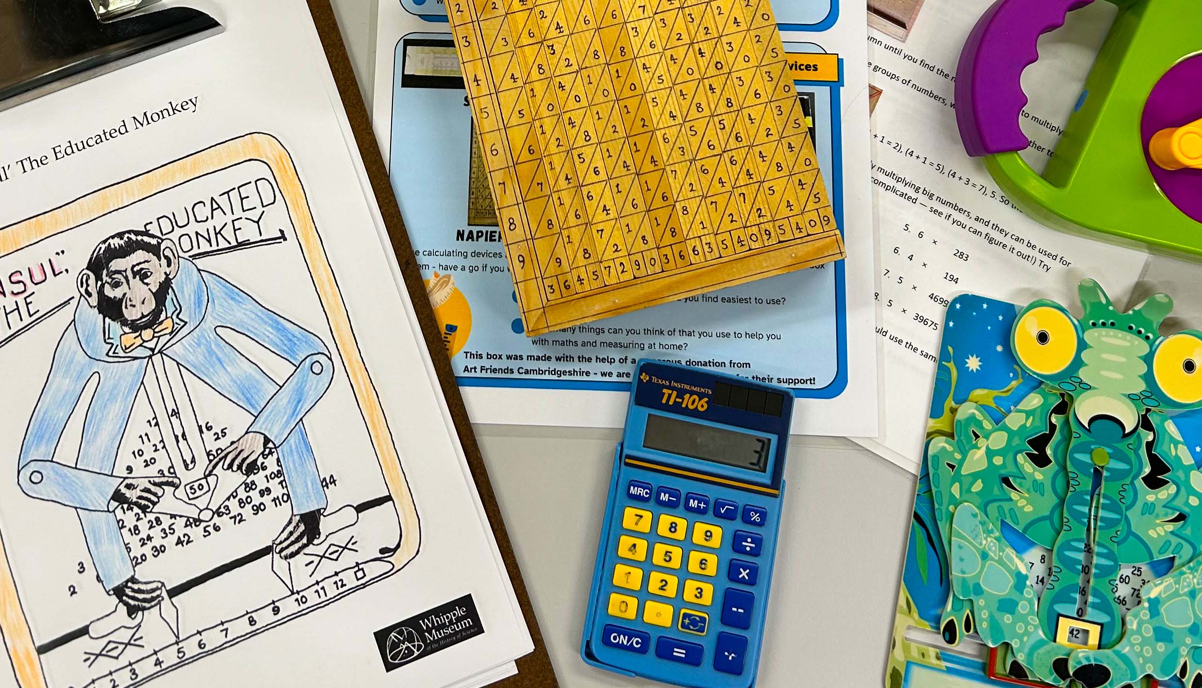 Maths and Measuring Handling Box, Whipple Museum