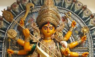 Representation of the Hindu goddess Durga