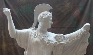Statue of Pallas, the Roman equivalent of Athena