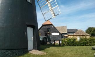 View of Burwell Museum windmill