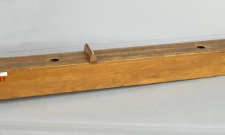 monochord - wooden block with one string to pluck 