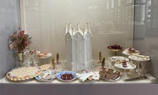 Recreation of a Tudor sugar banquet at The Fitzwilliam Museum 