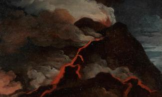 Vesuvius in Eruption Anicet-Charles-Gabriel Lemonnier 1779