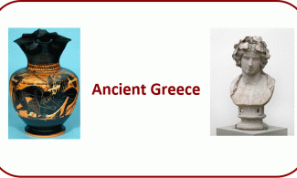 The opening slide of our ancient Greek online school session.