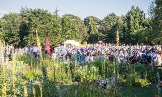 The Garden opens its gates late on Wednesday evenings throughout July to host a season of open-air music from Cambridge Summer Music.