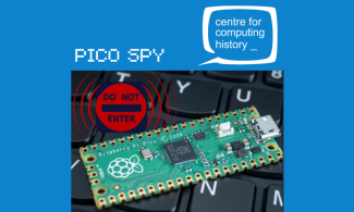 computer piece with text "Pico Spy"