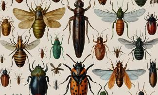 Illustrations of insects