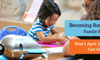 Becoming Roman, Family Event. Wed 1 April, 2-4pm, Cast Gallery.