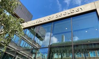 Photo of front of Museum of Zoology, Cambridge