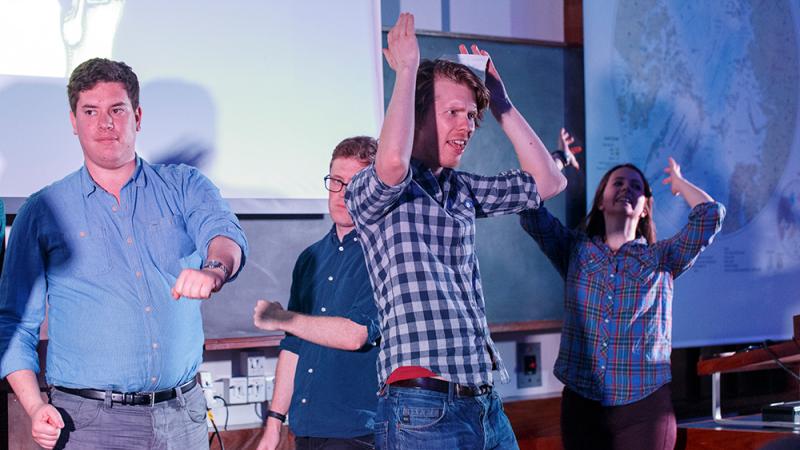 Improv at the Polar Museum