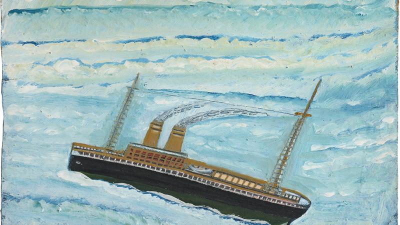 P&O Ship, Alfred Wallis, (1855–1942)