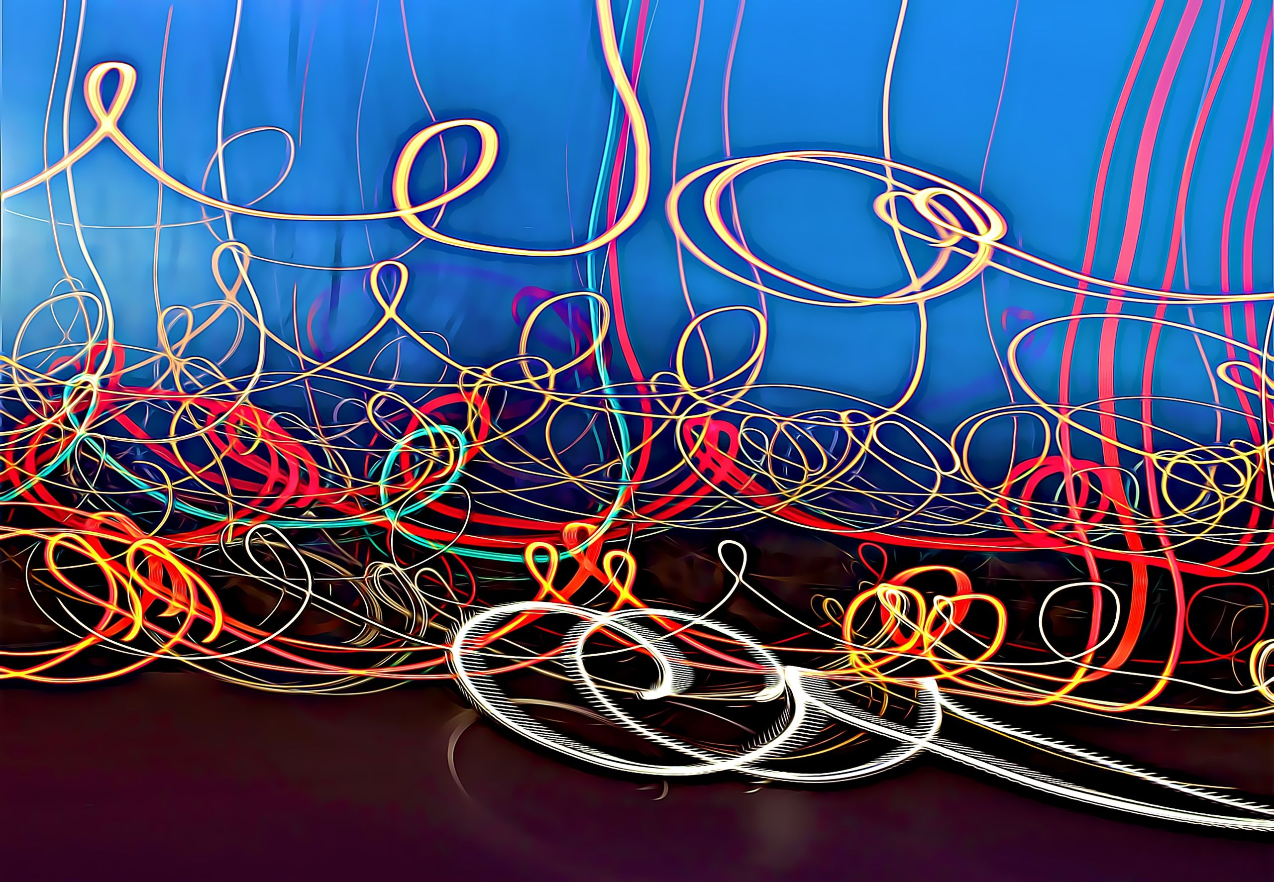 abstract play with lights 2